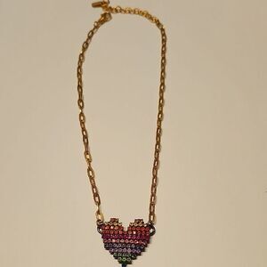 Extremely RARE HTF Elizabeth Cole Charley Necklace